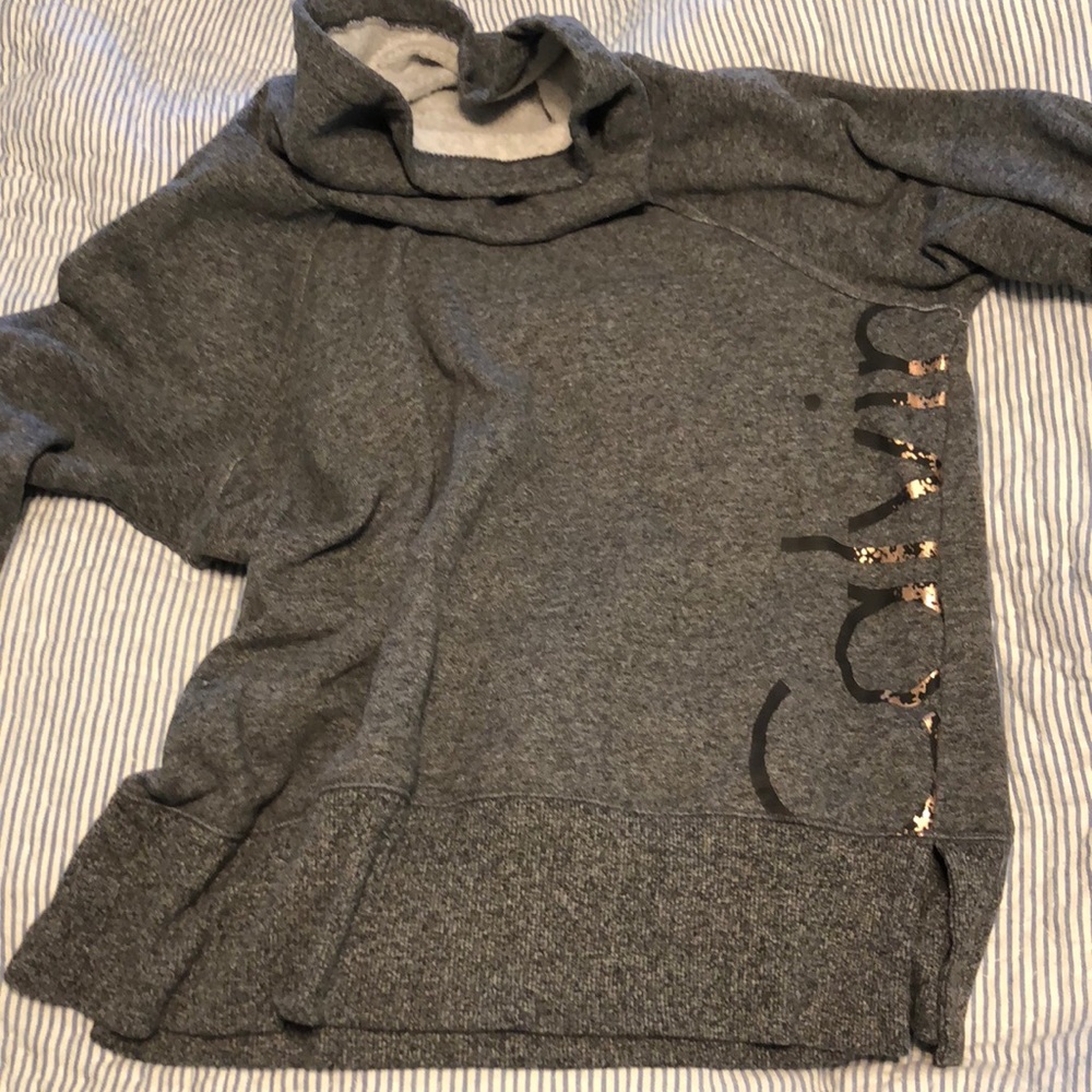 Calvin Klein mock neck sweatshirt